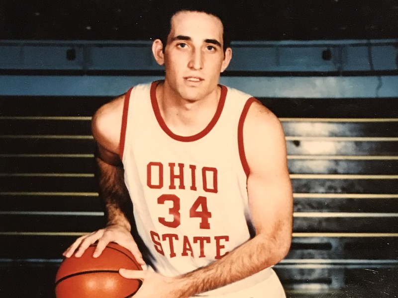 Scott Zack in his Ohio State number 34 uniform
